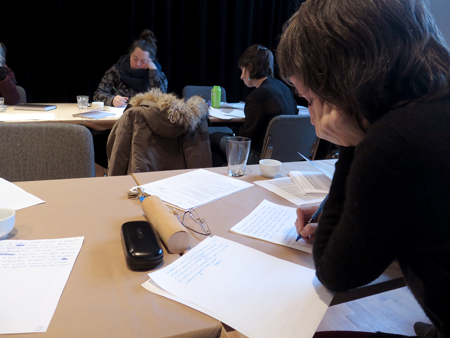 Speculative Gestures // Writing with Art - Workshop photos - Pictures by Marie-Douce St-Jacques